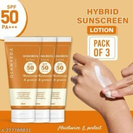 Glamveda Hybrid Sunscreen Lotion Spf 50 PA+++