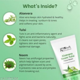 Globus Aloe Vera Neem Tulsi Acne Control Face Wash, Each 75 gm